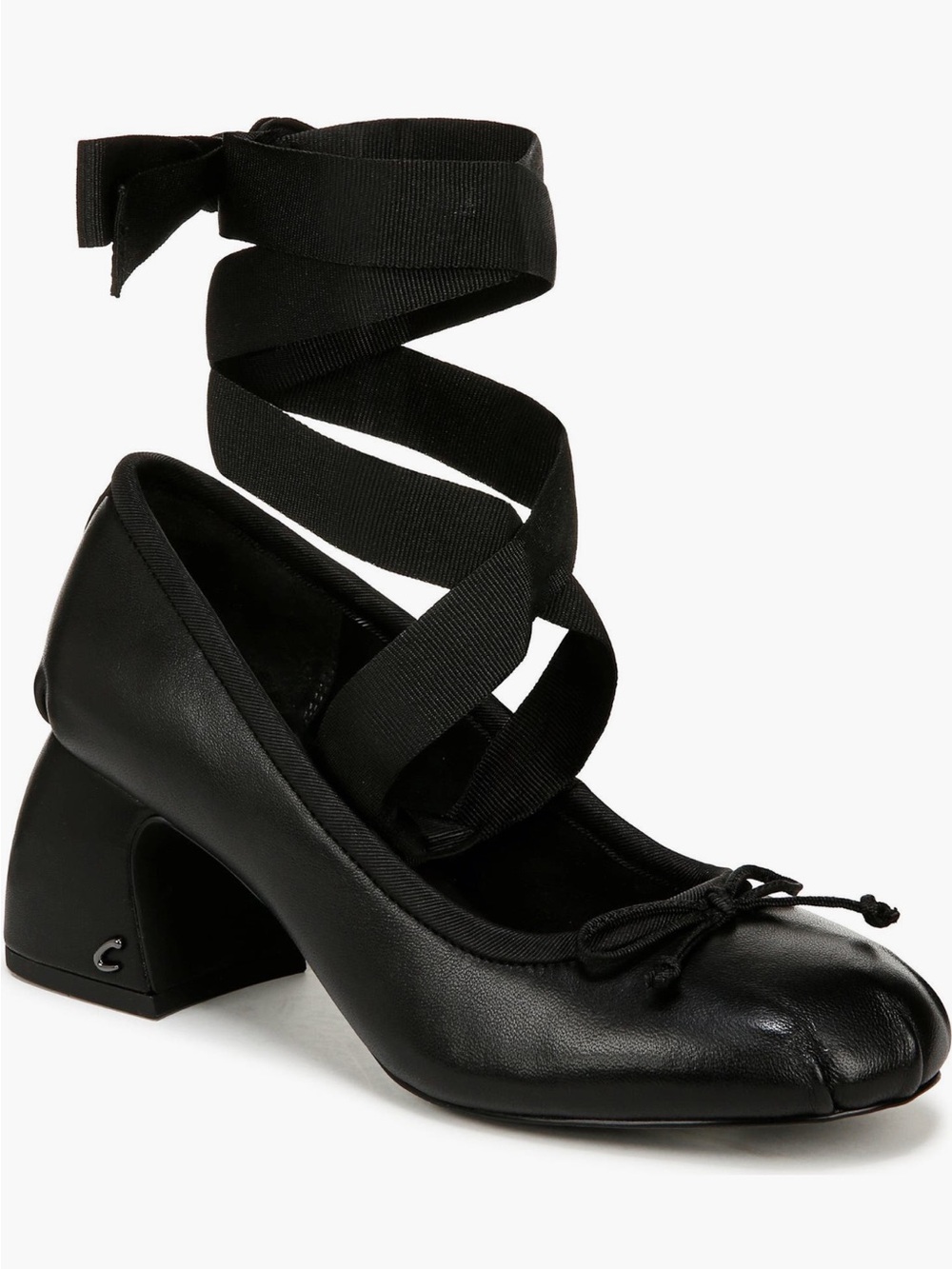 Della Ankle Tie Pump